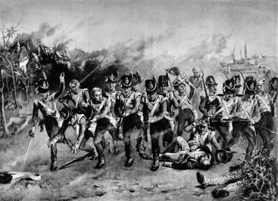 Die Schlacht von Waterloo von Laslett John Pott
